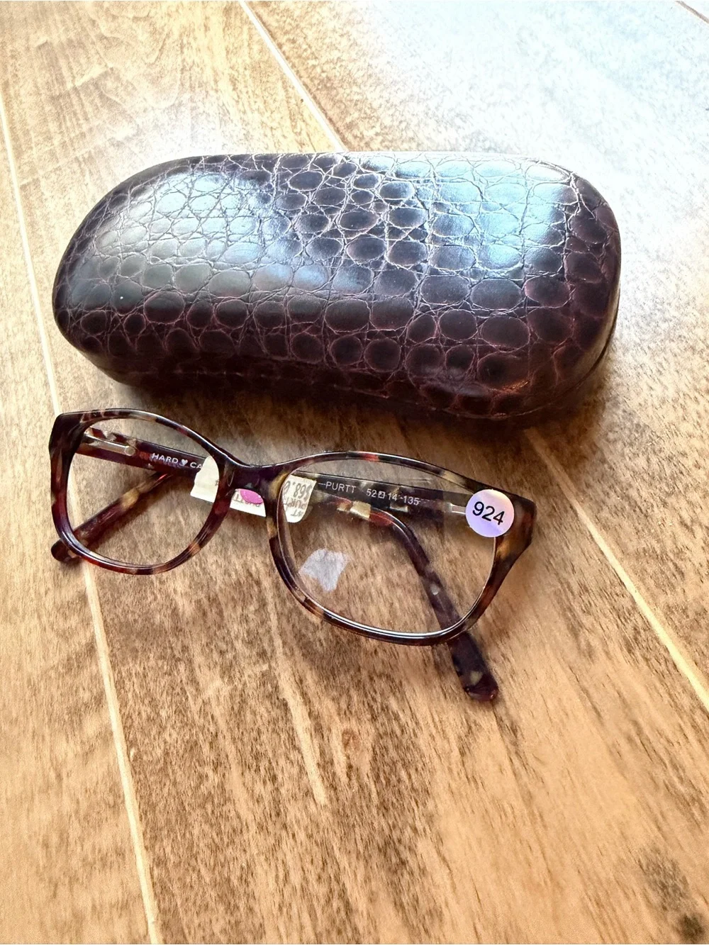 New - Hard Candy Women's Tortoiseshell Glasses - Brown Blend Frames